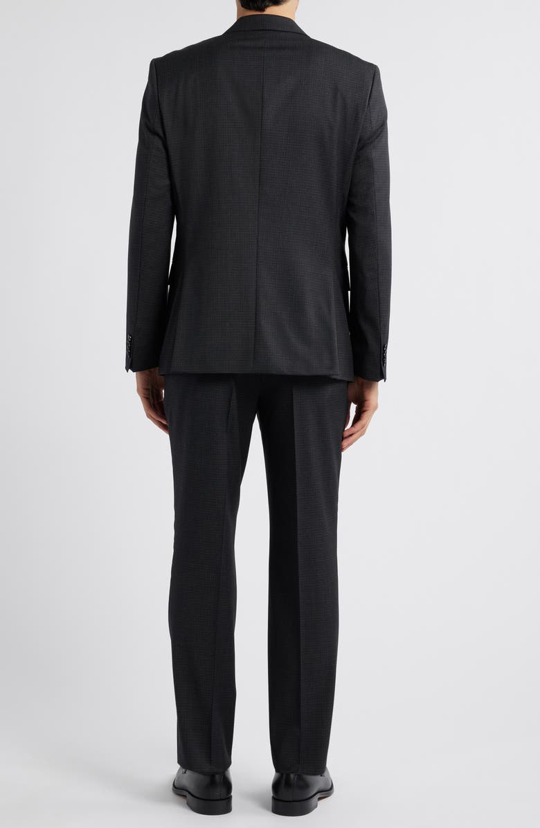 BOSS Huge Check Virgin Wool Suit, Alternate, color,