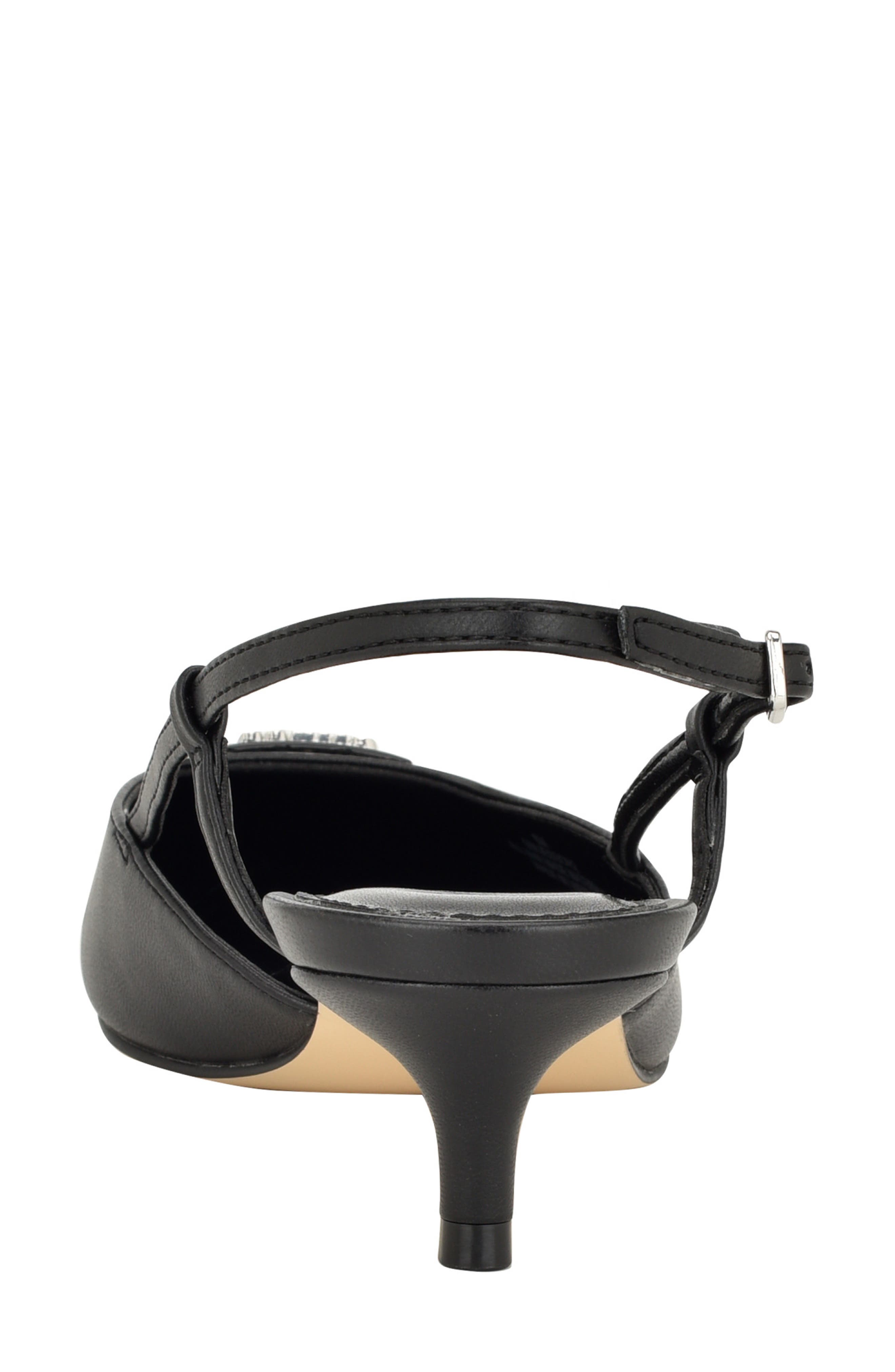 GUESS Jesson Pointed Toe Kitten Heel Pump, Alternate, color, 