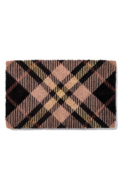 Tartan Plaid Doormat