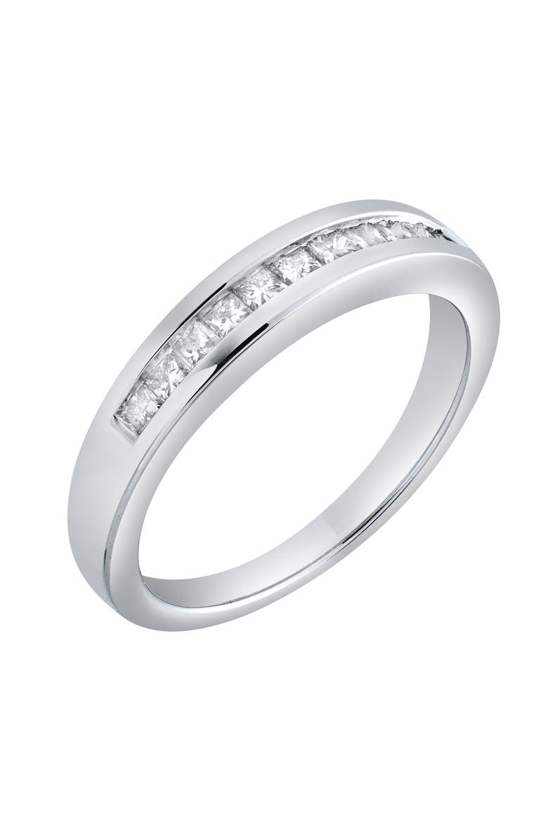 LuvMyJewelry Velisse 0.60 Ct 10K Gold Diamond Band, Alternate, color, 10K White Gold