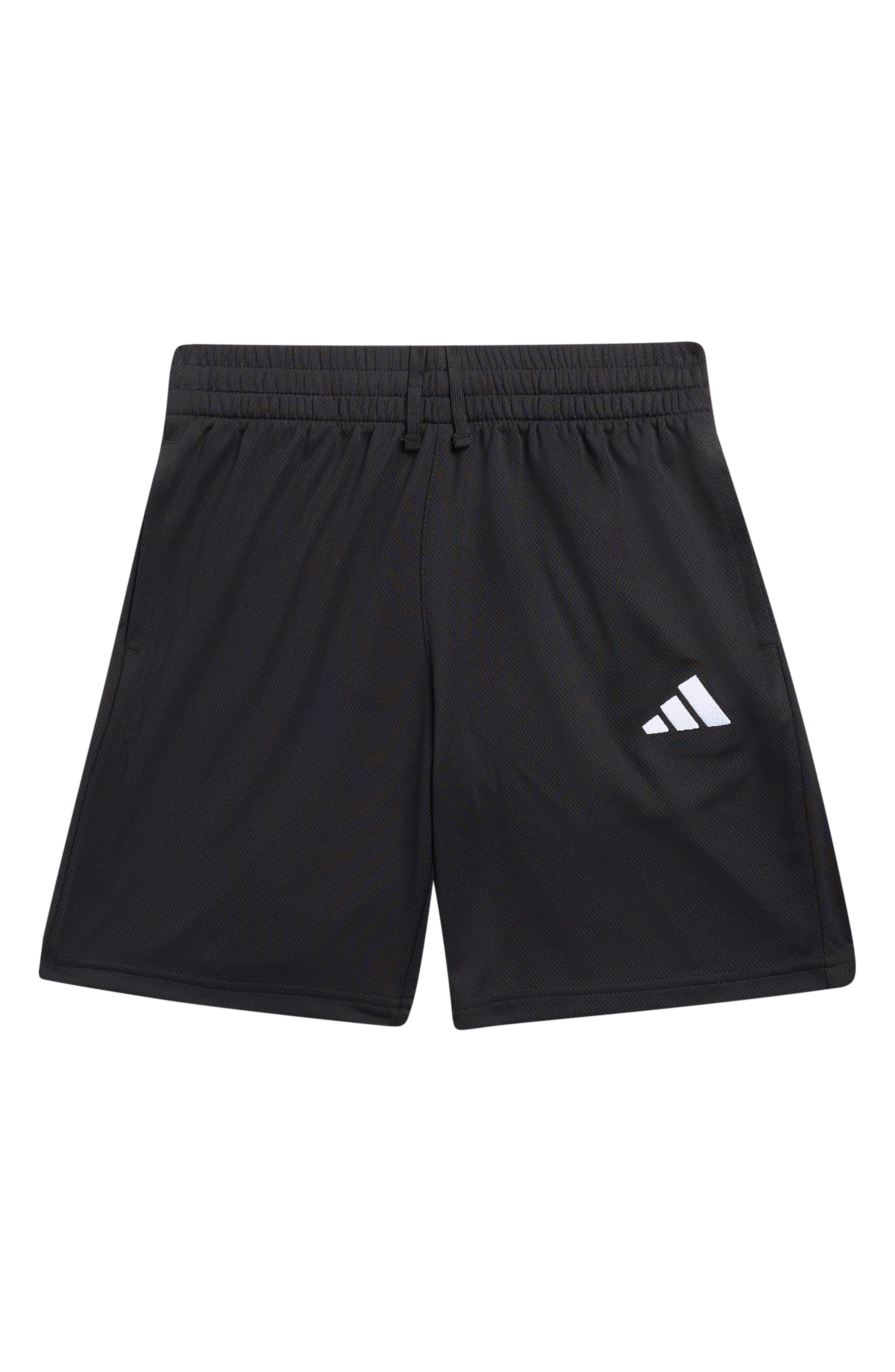 adidas Embroidered Logo Drawstring Shorts
