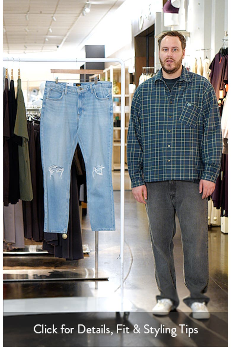 West Ripped Regular Straight Leg Jeans video