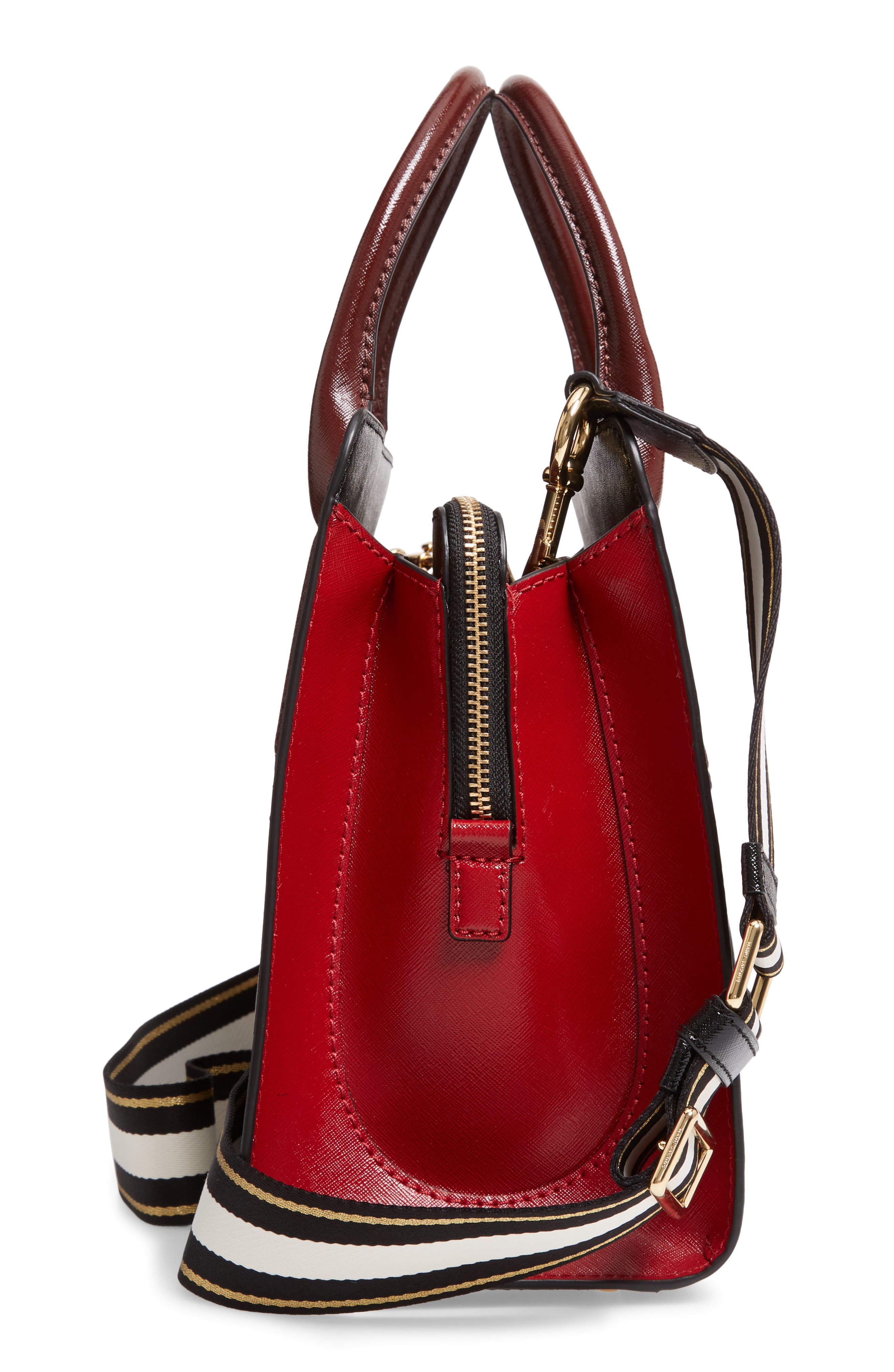 The Marc Jacobs MARC JACOBS Big Shot Leather Tote, Alternate, color, 