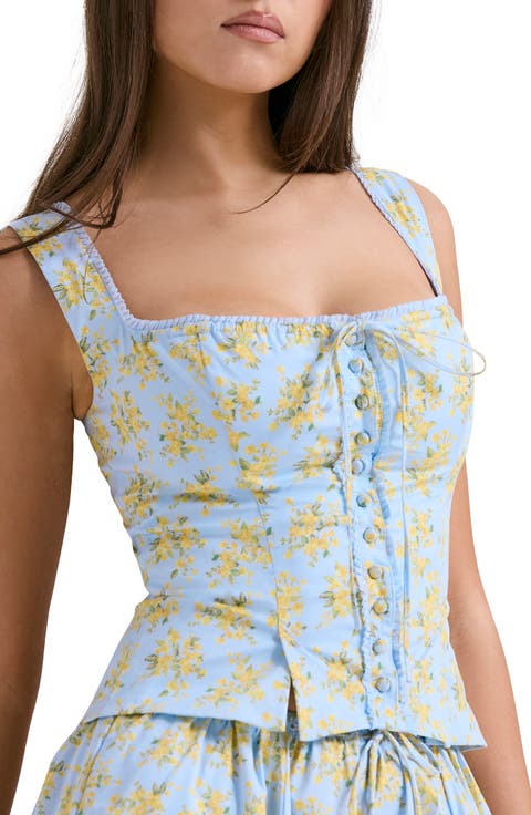 Juana Broderie Anglaise Corset Top