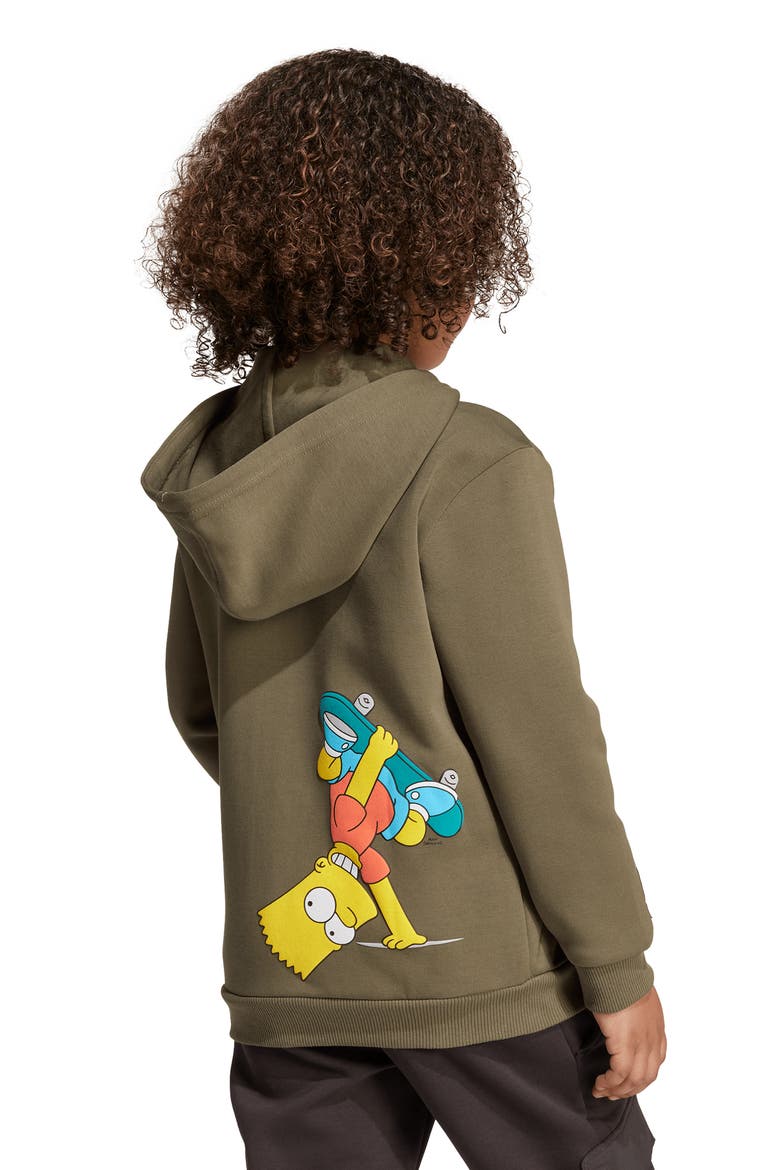 x The Simpsons Kids' Hoodie, Alternate, color, OLISTR