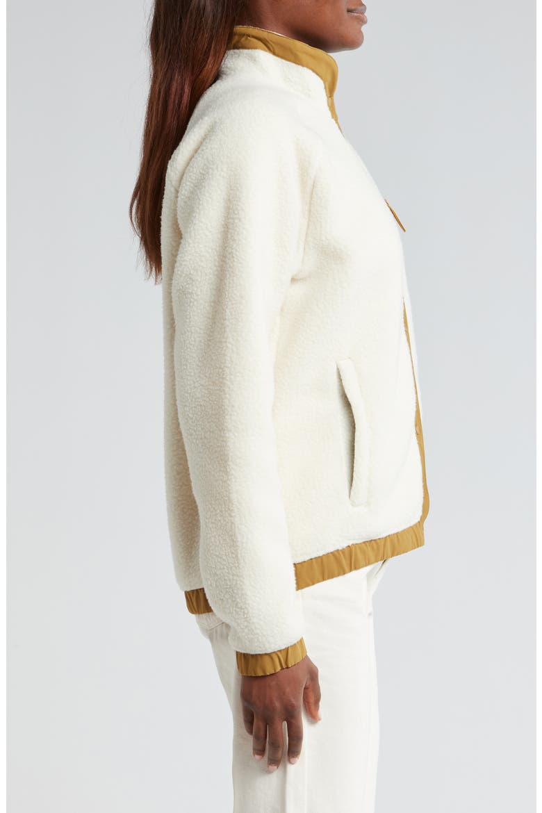 Imperial Fleece Snap Jacket, Alternate, color, 034 CREAM