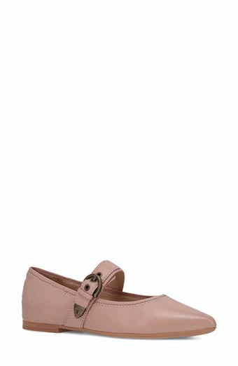 Heather Leather Mary Jane Flat