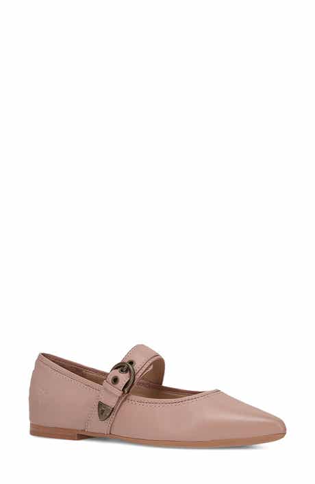 Heather Leather Mary Jane Flat