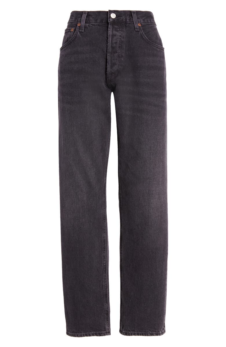 AGOLDE Parker High Waist Crop Straight Leg Jeans, Alternate, color,