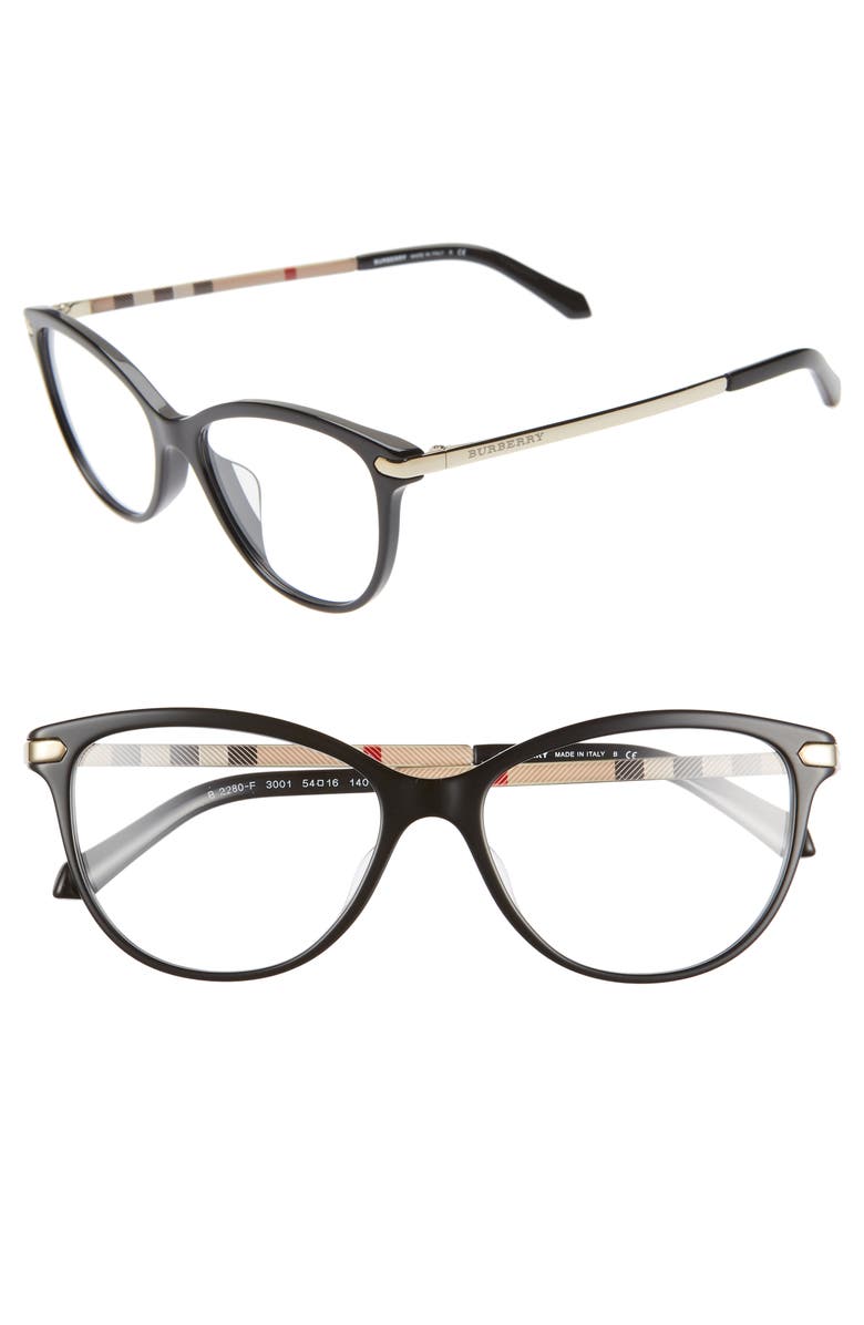 Burberry 54mm Optical Glasses, Main, color,