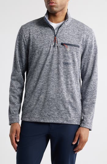 Sealskinz Quarter Zip Pullover In Blue