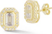 GLAZE JEWELRY Cubic Zirconia Cluster Stud Earrings