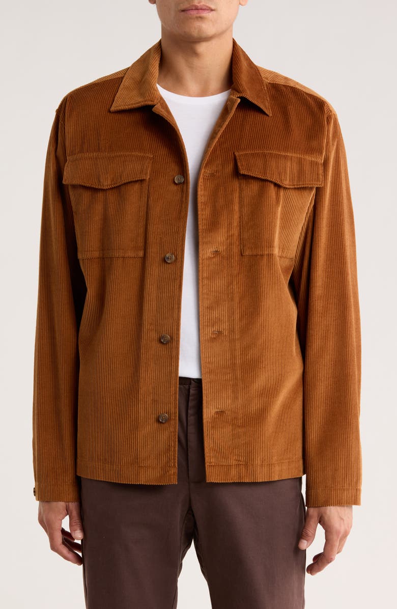 Rodd & Gunn Sandfly Bay Corduroy Shirt, Main, color, Rust