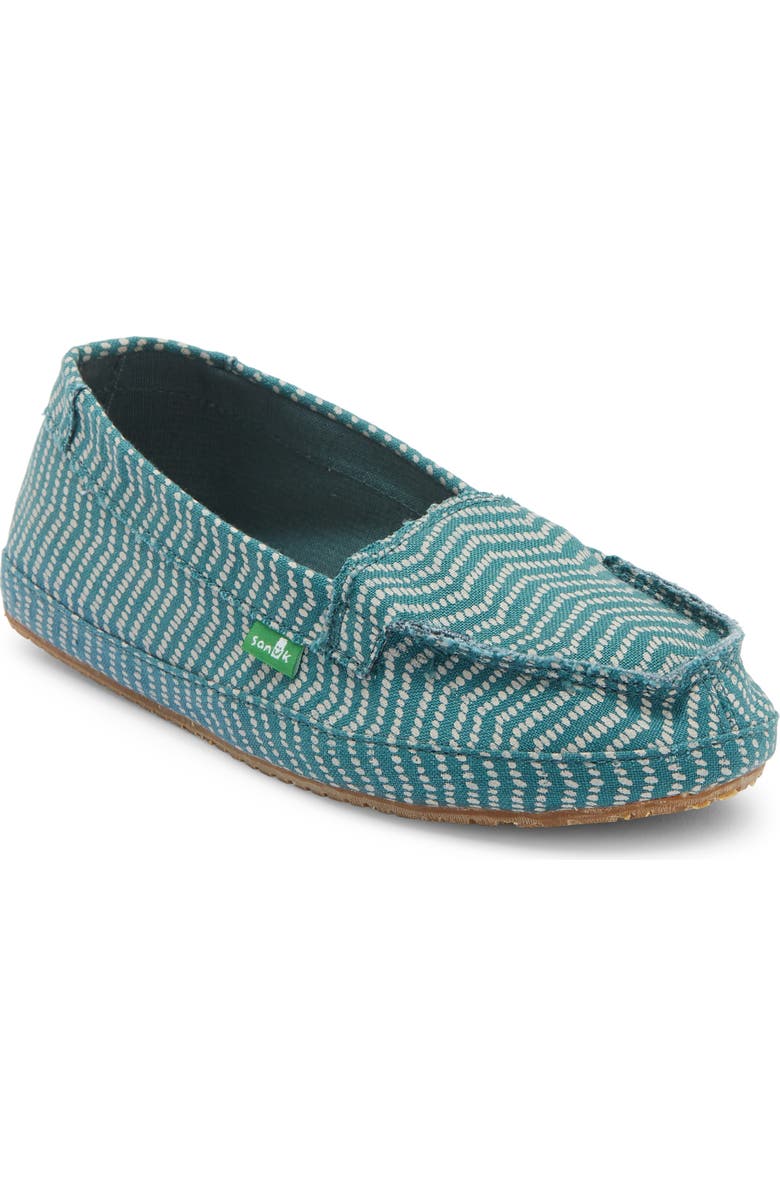 Sanuk Izabella Flat, Main, color, Malachite