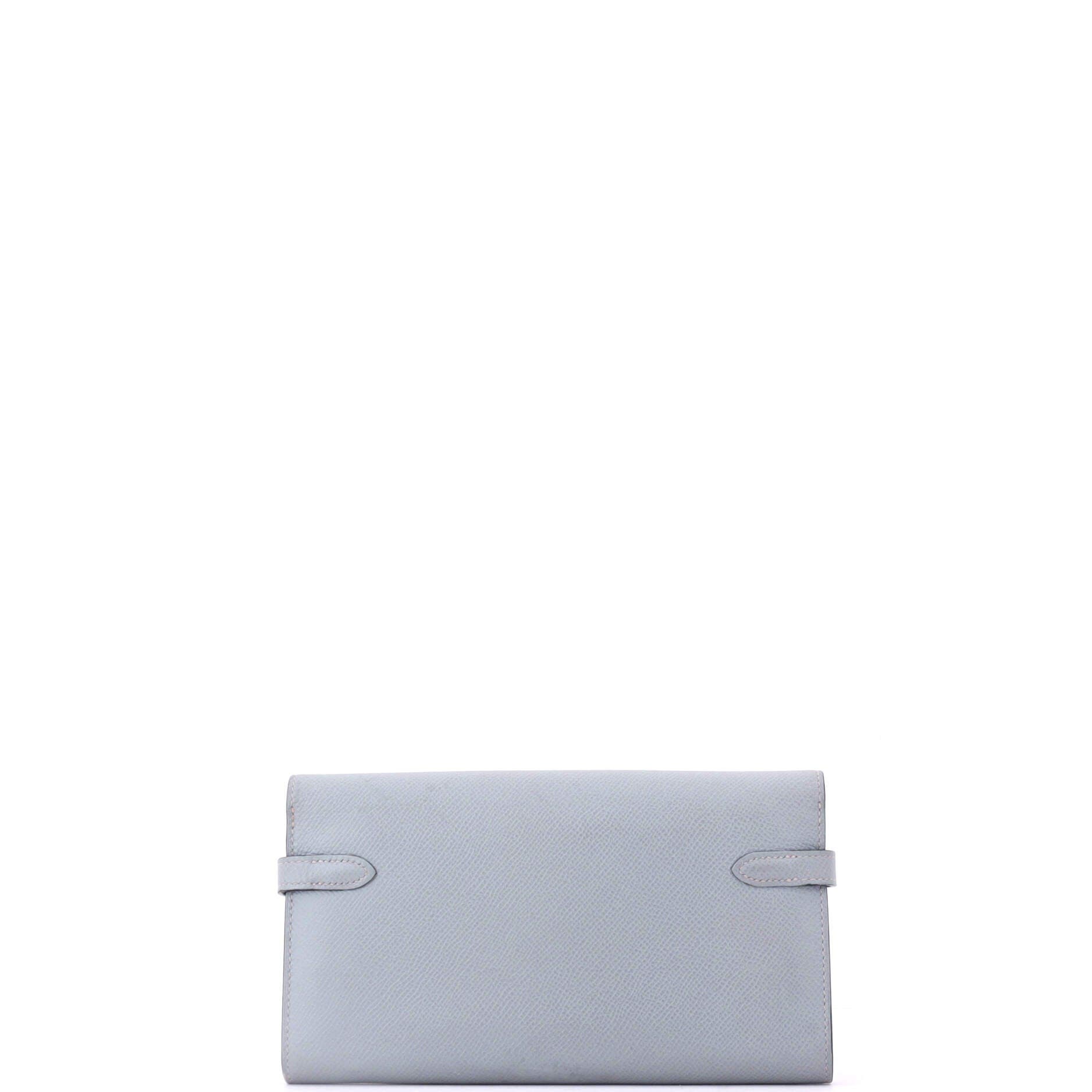 Kelly Wallet Epsom Long, Alternate, color, Blue