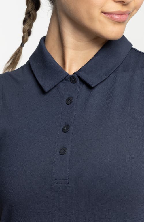 Avi Clubhouse Pickleball Polo In Sapphire Blue