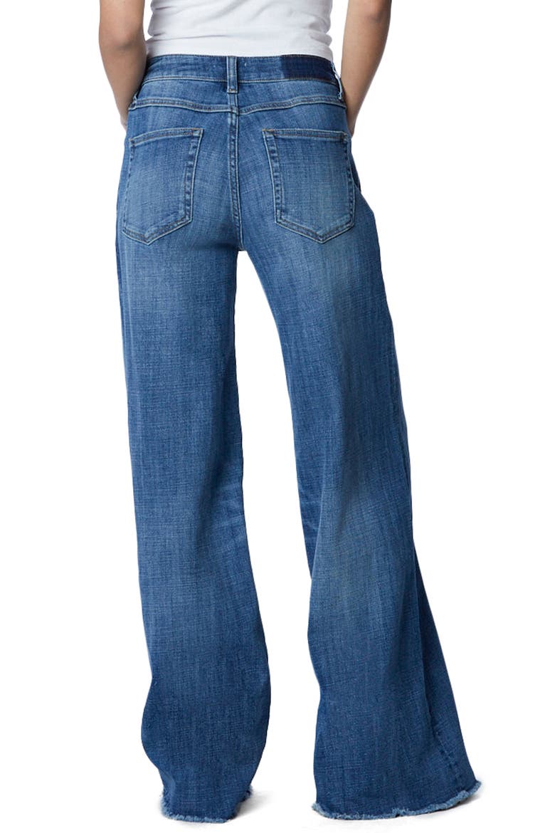 Mighty High Waist Wide Leg Jeans, Alternate, color, SWIFT BLUE LIGHT