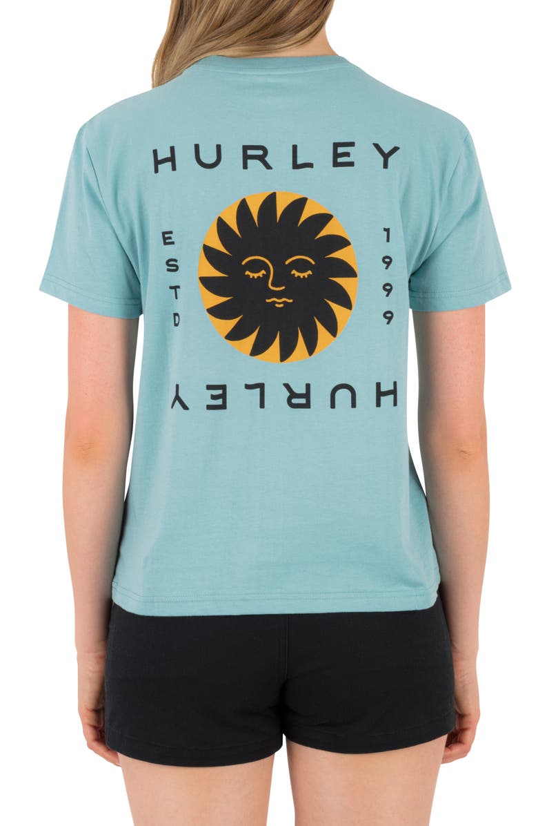 Hurley Sheen Classic Tee, Alternate, color, Reef Waters