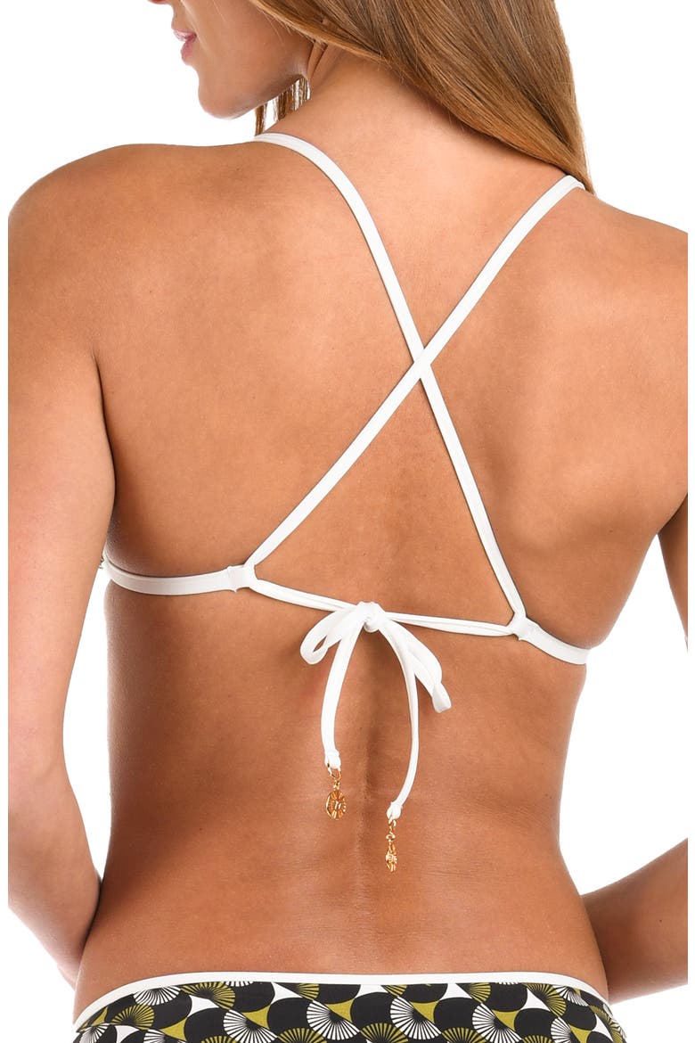 Trip Around Reversible Bikini Top, Alternate, color, BLACK