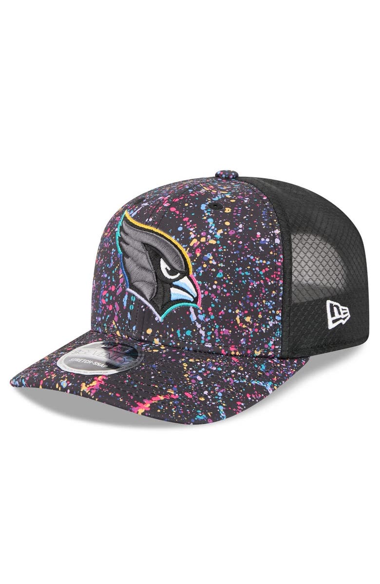 New Era Men's New Era Black Arizona Cardinals 2025 NFL Crucial Catch 9SEVENTY Adjustable Hat, Alternate, color, Black