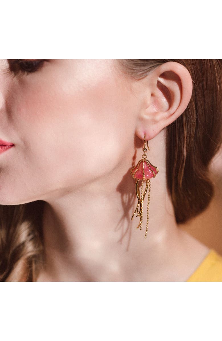 Bill Skinner Studio Jellyfish Drop Earrings, Alternate, color, Jellyfish