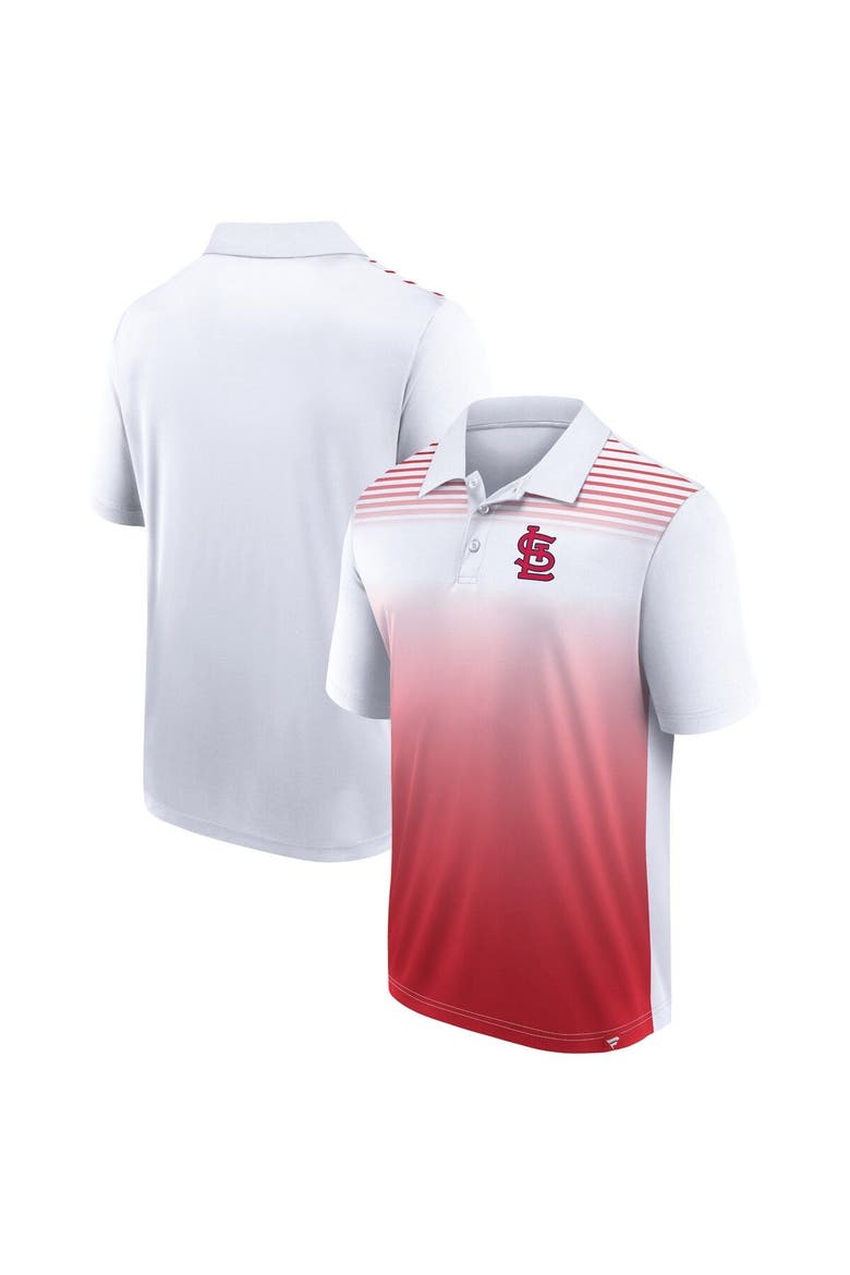 Men's Fanatics Branded White/Red St. Louis Cardinals Sandlot Game Polo, Main, color, White