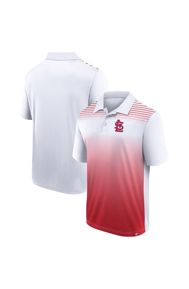 FANATICS Men's Fanatics Branded White/Red St. Louis Cardinals Sandlot Game Polo, Main, color, White