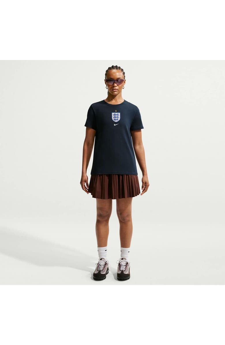 Nike Women's Nike Blue England National Team Crest T-Shirt, Main, color, Blue