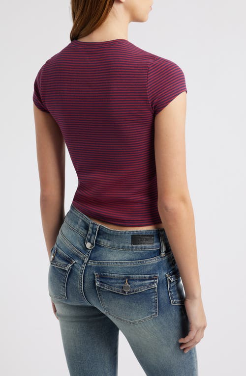 Pacsun Pansy Stretch Cotton Rib T-shirt