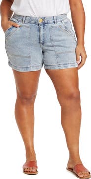 Wit & Wisdom 'Ab'-Solution High Waist Denim Carpenter Shorts