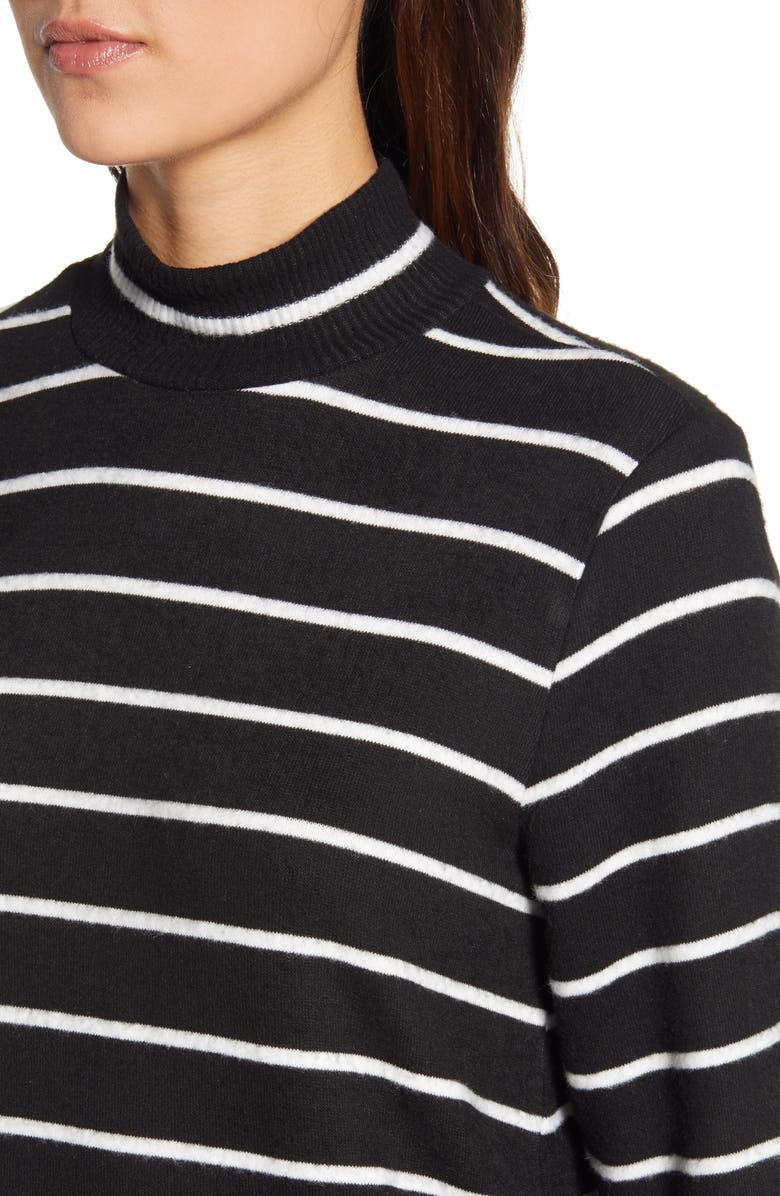 Lucky Brand Mock Neck Cloud Jersey Top, Alternate, color, 