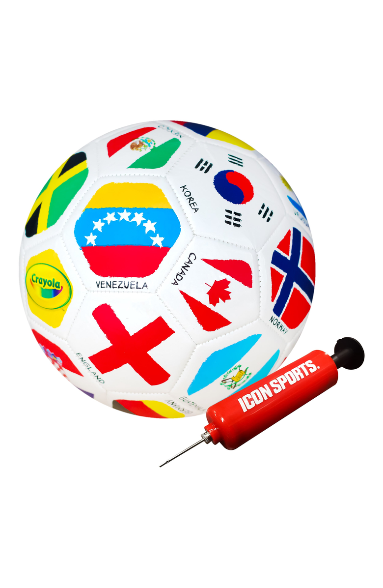 iconsportgroup International Explorer Soccer Ball, Main, color, International Explorer