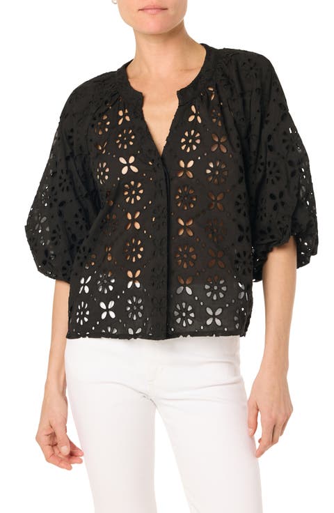 The Broderie Top