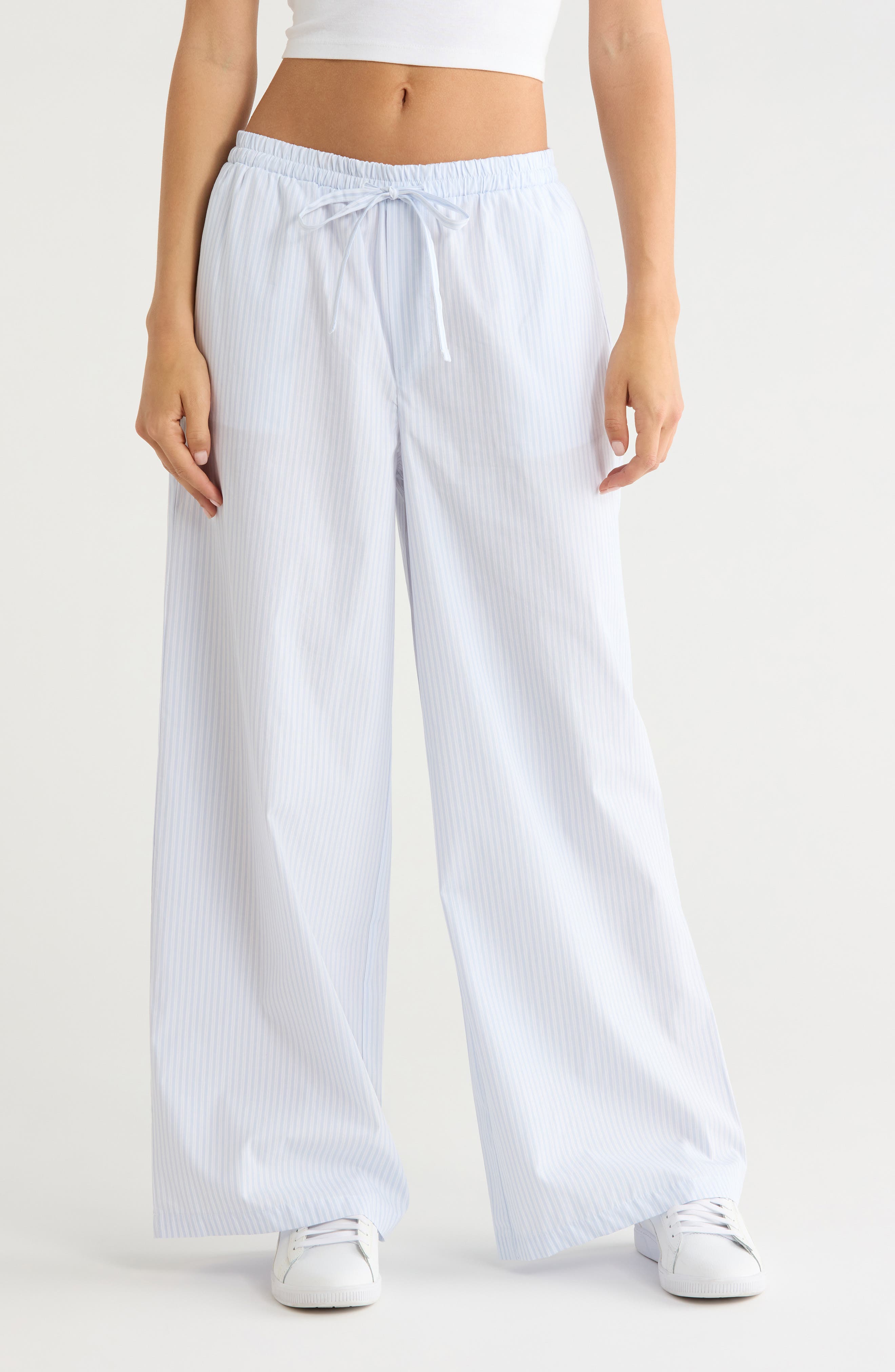 Poplin Pajama Pants