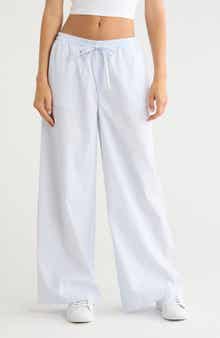 Poplin Pajama Pants
