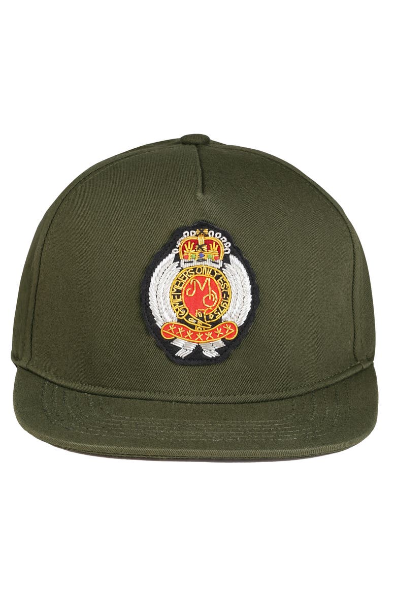 Twill Baseball Cap - Members Only Crest, Alternate, color, Olive