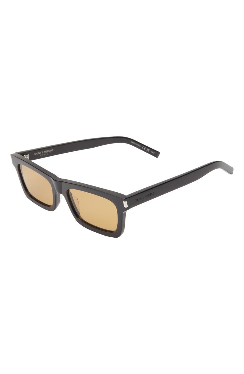 Saint Laurent 54mm Square Sunglasses, Alternate, color,