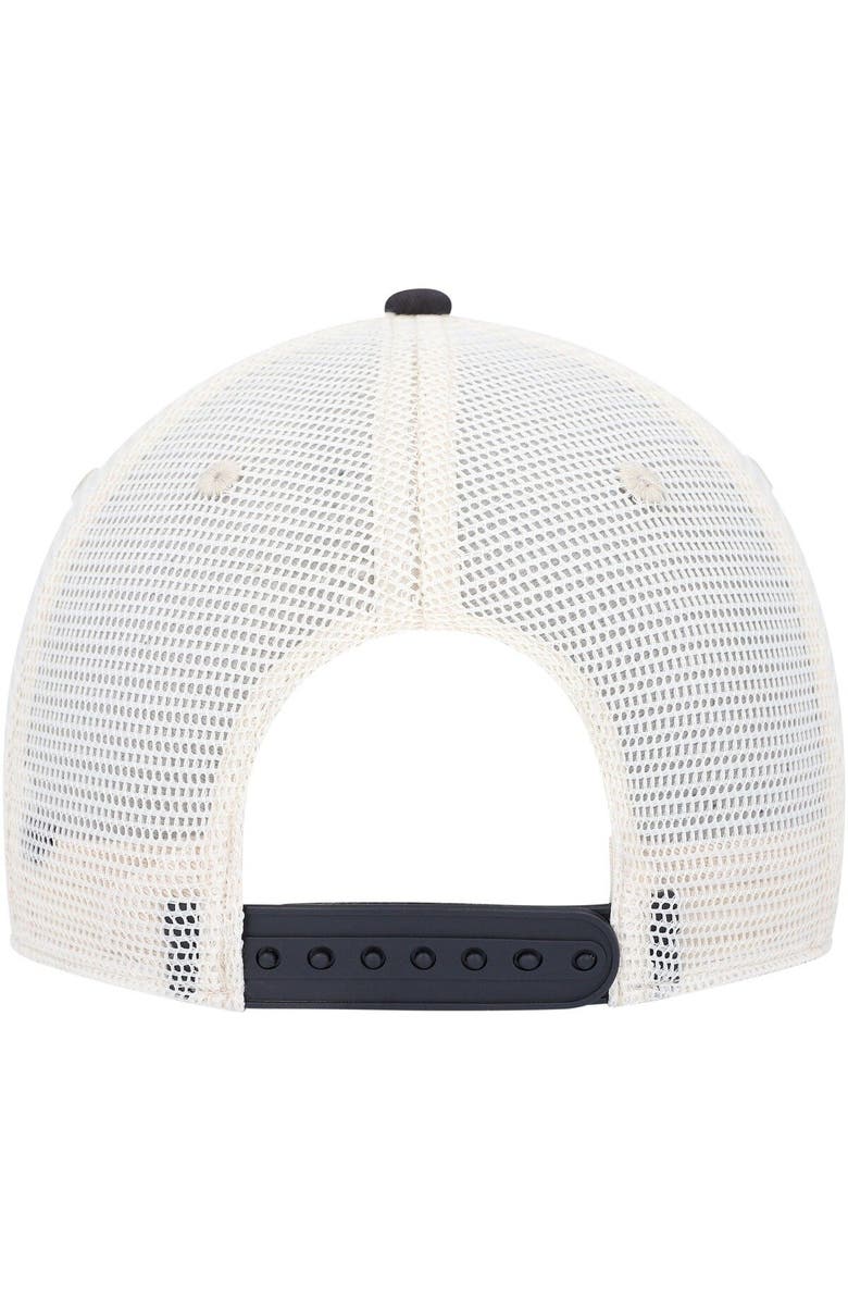 COLOSSEUM Men's Colosseum  Charcoal NC State Wolfpack Objection Snapback Hat, Alternate, color, 