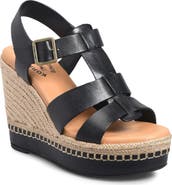 Kork-Ease® Rayleigh Espadrille Slingback Platform Wedge Sandal