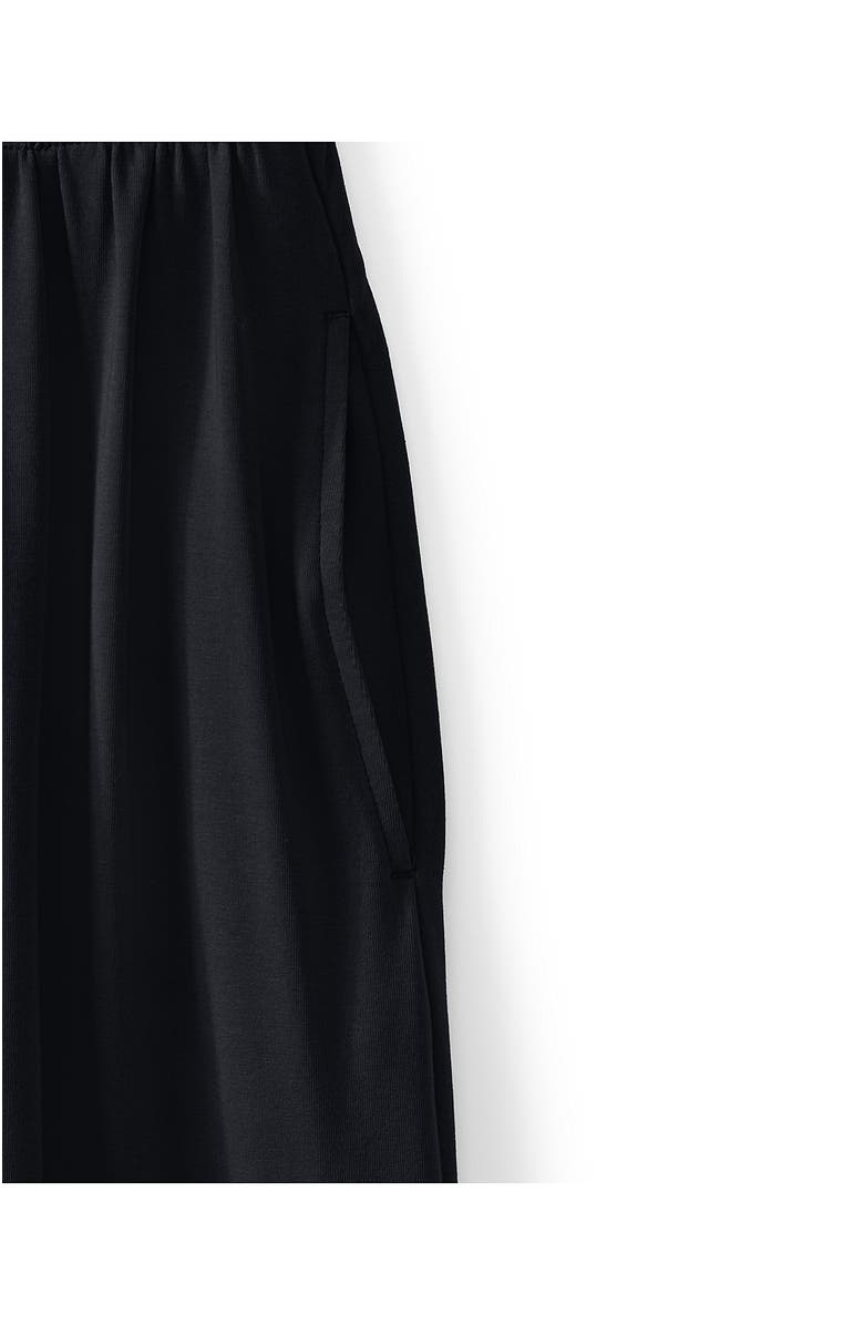 Lands' End Cotton Modal Embellished Trim Maxi Dress, Alternate, color, 