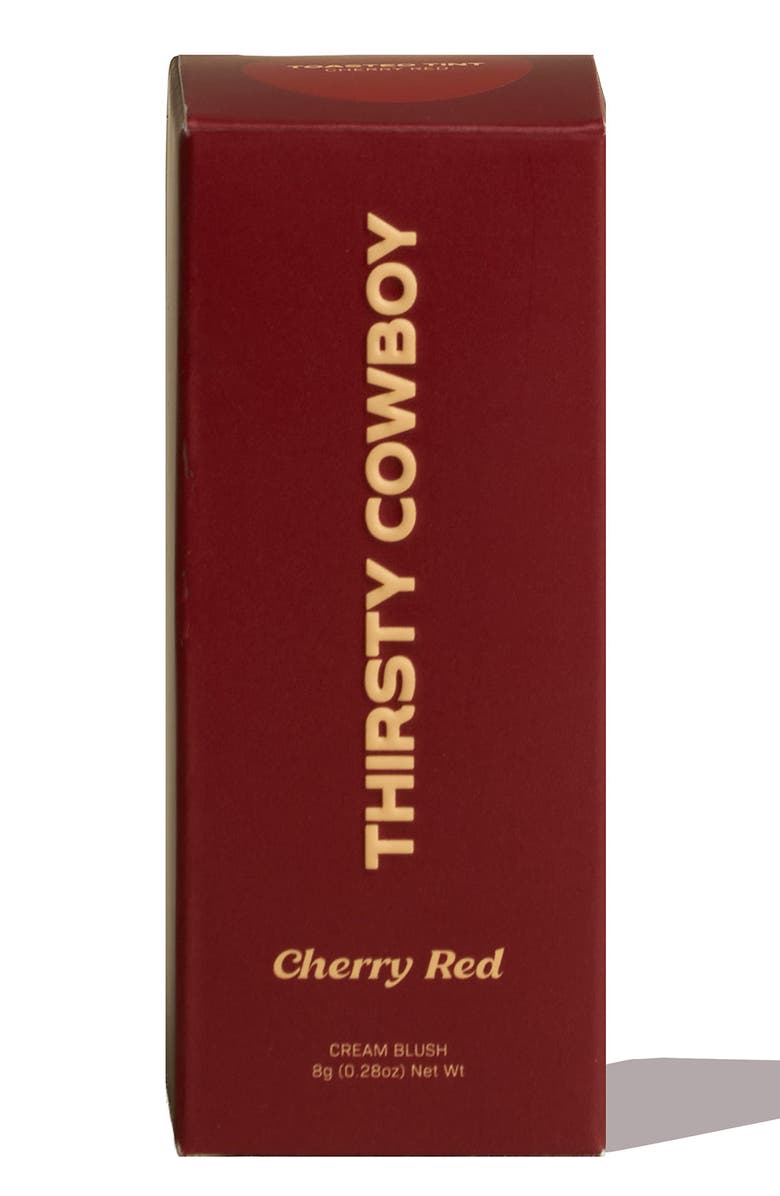 Thirsty Cowboy Toasted Tint Cream Blush, Alternate, color, Cherry Red