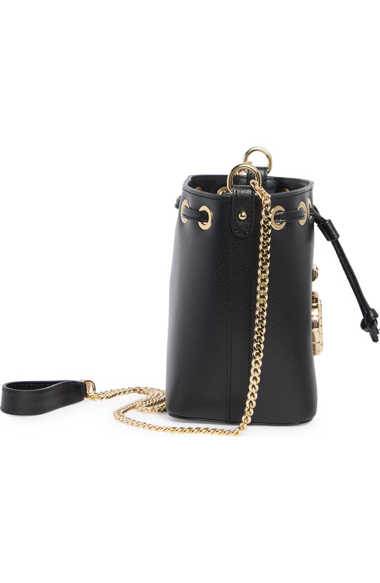 VALENTINO BY MARIO VALENTINO Jules Bonbonniere Crossbody Bag, Alternate, color, Black