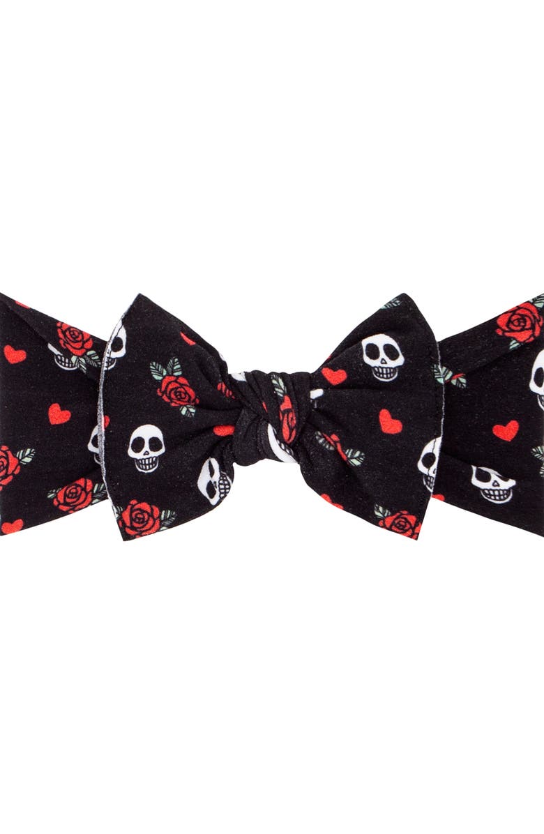 Baby Bling Print Knot Headband, Main, color,