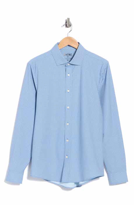 State of Mind Slim Fit Performance Button-Up Shirt