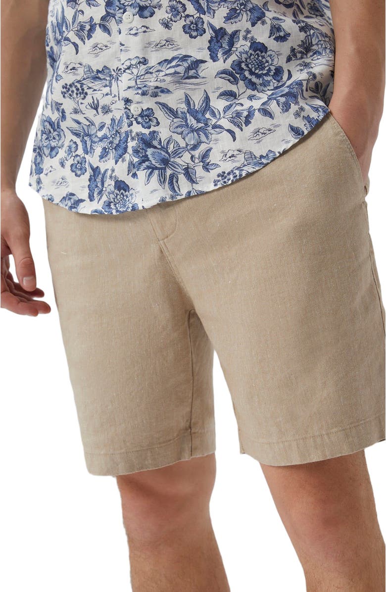 Onia 4-way Stretch Hybrid Walk Short 7", Alternate, color, Sand