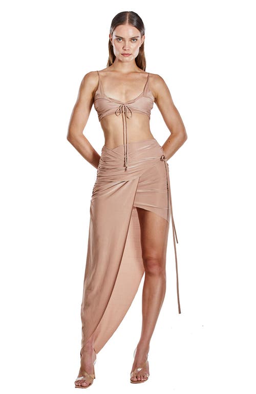 Mother Of All Aksana Skirt In Neutral