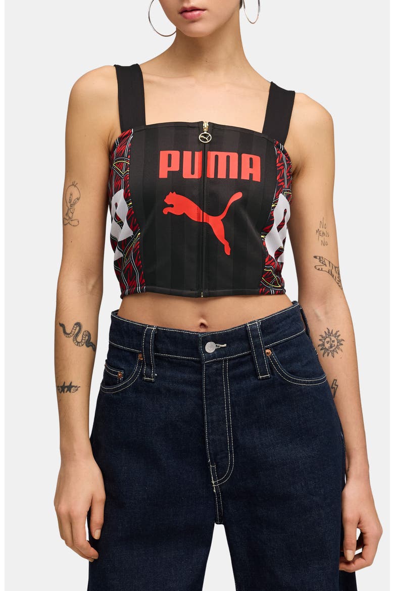 Future Archive Crop Tank, Main, color, PUMA BLACK