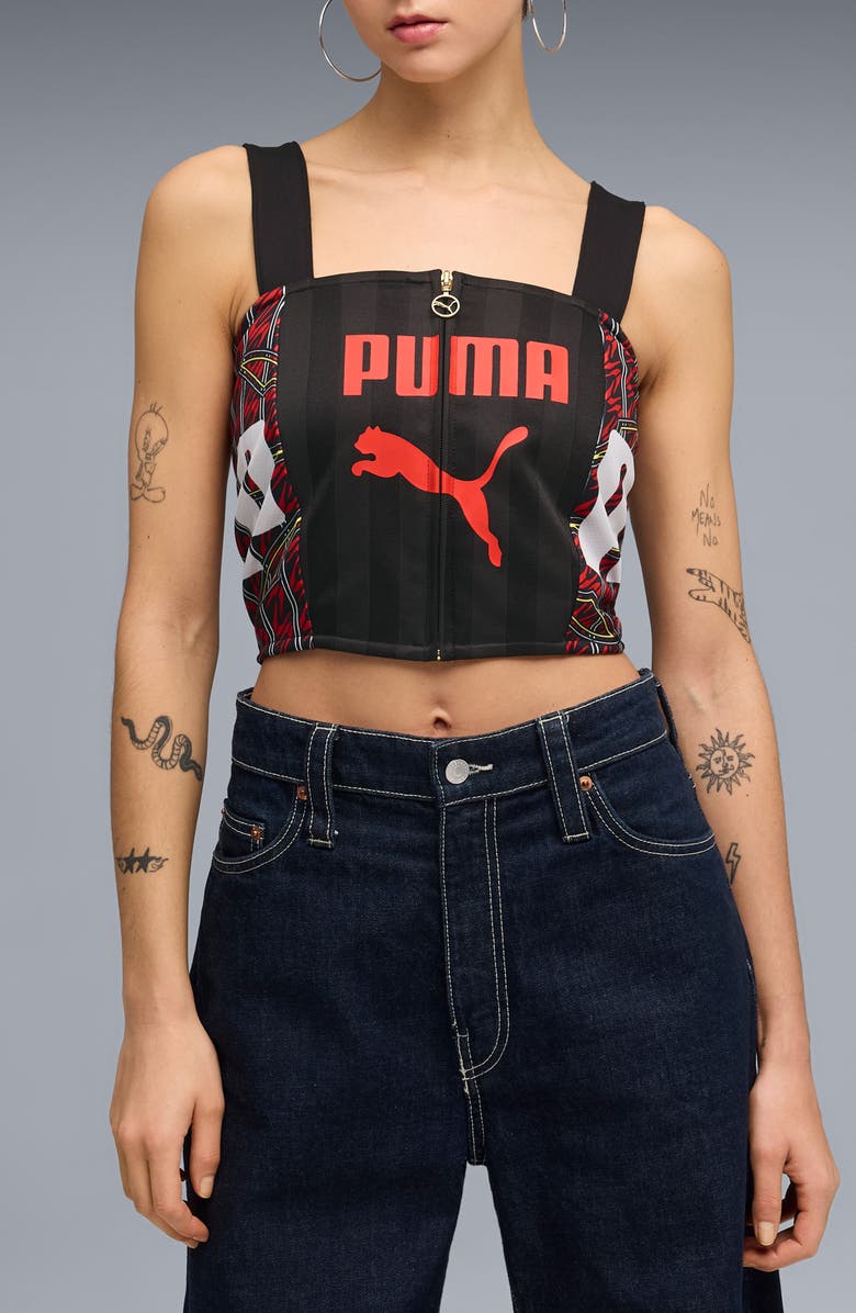 PUMA Future Archive Crop Tank, Main, color, Puma Black