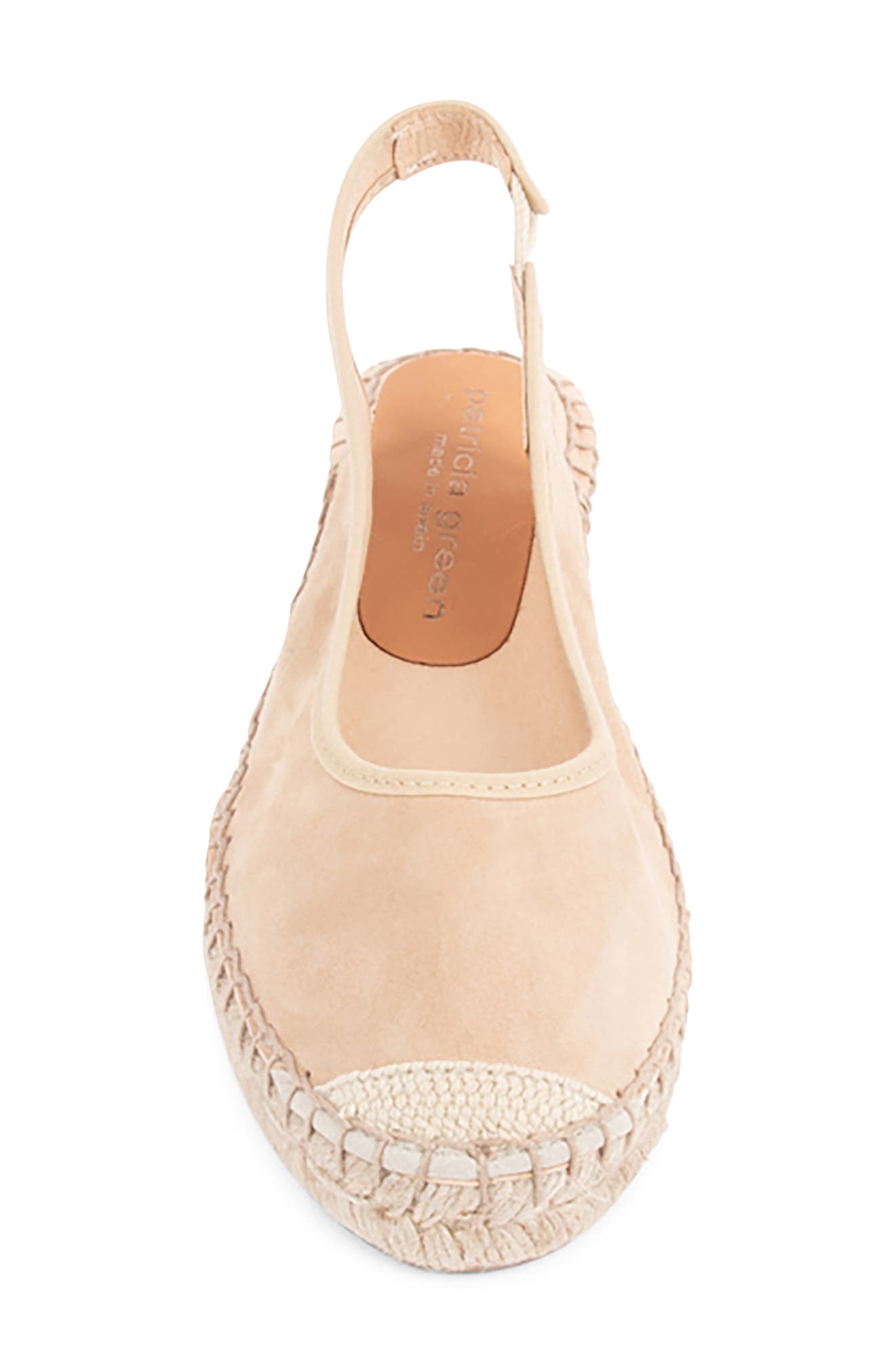 Valencia Slingback Wedge Espadrille, Alternate, color, CAMEL SUEDE