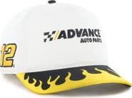 '47 Men's '47 White/Gold Ryan Blaney Flame Hitch Adjustable Hat